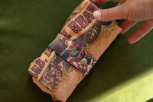 Load image into Gallery viewer, Courage Dear Heart Boho with Sacred Heart Linen Market Tote