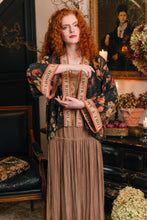 Load image into Gallery viewer, Heart of Gold Pixie Duster Crop Kimono w/ Sacred Heart