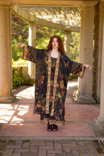 Load image into Gallery viewer, The Messenger Opera Duster Robe w/ Joan of Arc & Florals