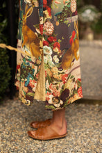 Load image into Gallery viewer, Stay Gold Opera Duster Bamboo Kimono Robe w/ Rabbit & Bees