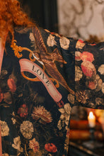 Load image into Gallery viewer, Heart of Gold Pixie Duster Crop Kimono w/ Sacred Heart