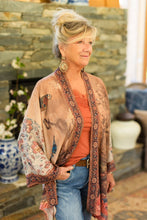 Load image into Gallery viewer, The Storyteller Matinée Duster Bamboo Kimono w/ Chinoiserie
