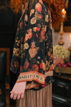 Load image into Gallery viewer, Heart of Gold Pixie Duster Crop Kimono w/ Sacred Heart