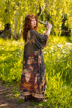 Load image into Gallery viewer, The Messenger Opera Duster Robe w/ Joan of Arc & Florals