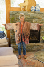 Load image into Gallery viewer, The Storyteller Matinée Duster Bamboo Kimono w/ Chinoiserie