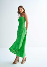 Load image into Gallery viewer, Embroidered Strapless Dress