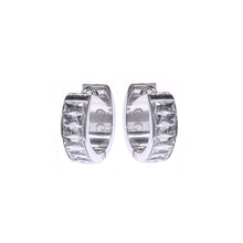 Load image into Gallery viewer, Toscana Hoops in Silver