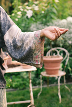 Load image into Gallery viewer, Still I Rise Pixie Duster Cropped Kimono w/Sunrise Woman