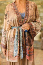 Load image into Gallery viewer, The Storyteller Matinée Duster Bamboo Kimono w/ Chinoiserie
