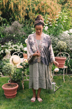 Load image into Gallery viewer, Still I Rise Pixie Duster Cropped Kimono w/Sunrise Woman