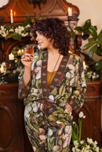 Load image into Gallery viewer, Fleur De Lune Pixie Duster Crop Kimono w/ Florals & Bees