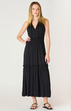 Load image into Gallery viewer, Black Midi Dress