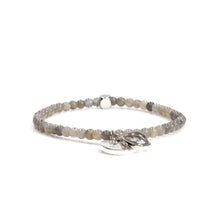 Load image into Gallery viewer, Labradorite Silver Bracelet