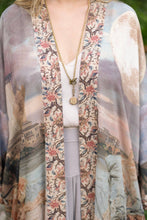 Load image into Gallery viewer, Imaginarium Opera Duster Bamboo Kimono Robe w/ Moon, Dreamer
