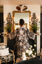 Load image into Gallery viewer, The Looking Glass Opera Duster Bamboo Kimono Robe w/ Alice
