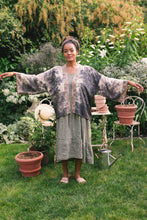 Load image into Gallery viewer, Still I Rise Pixie Duster Cropped Kimono w/Sunrise Woman
