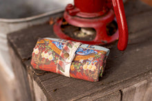 Load image into Gallery viewer, Love Language Heart and Floral Print Linen Market Tote
