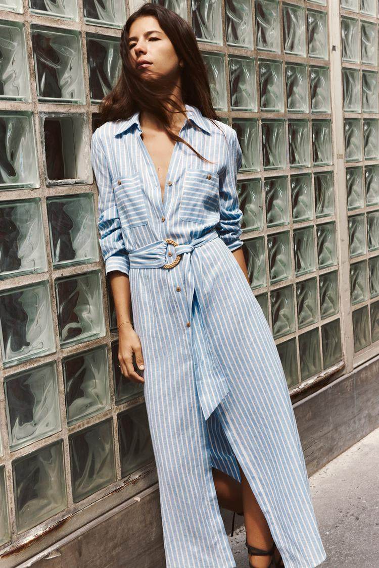 striped maxi shirt dress Stripe Maxi Shirt Dress – Pink Closet Boutique