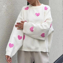 Load image into Gallery viewer, Queen of Hearts Sweater- Assorted Colours
