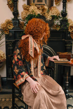 Load image into Gallery viewer, Heart of Gold Pixie Duster Crop Kimono w/ Sacred Heart
