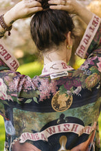 Load image into Gallery viewer, Make A Wish Pixie Duster Bamboo Kimono w/ Wishbone Dandelion
