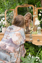 Load image into Gallery viewer, Imaginarium Opera Duster Bamboo Kimono Robe w/ Moon, Dreamer
