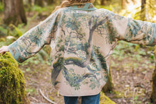 Load image into Gallery viewer, Earth &amp; Sky Cottage Fleece Cardigan
