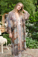 Load image into Gallery viewer, Imaginarium Opera Duster Bamboo Kimono Robe w/ Moon, Dreamer

