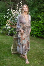 Load image into Gallery viewer, Imaginarium Opera Duster Bamboo Kimono Robe w/ Moon, Dreamer
