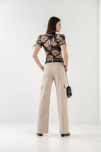 Load image into Gallery viewer, Butterfly Ruched Sleeves Top
