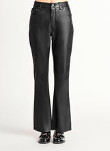 Load image into Gallery viewer, Faux Leather Flare Pant
