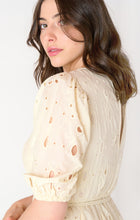 Load image into Gallery viewer, Vanilla Eyelet Dress
