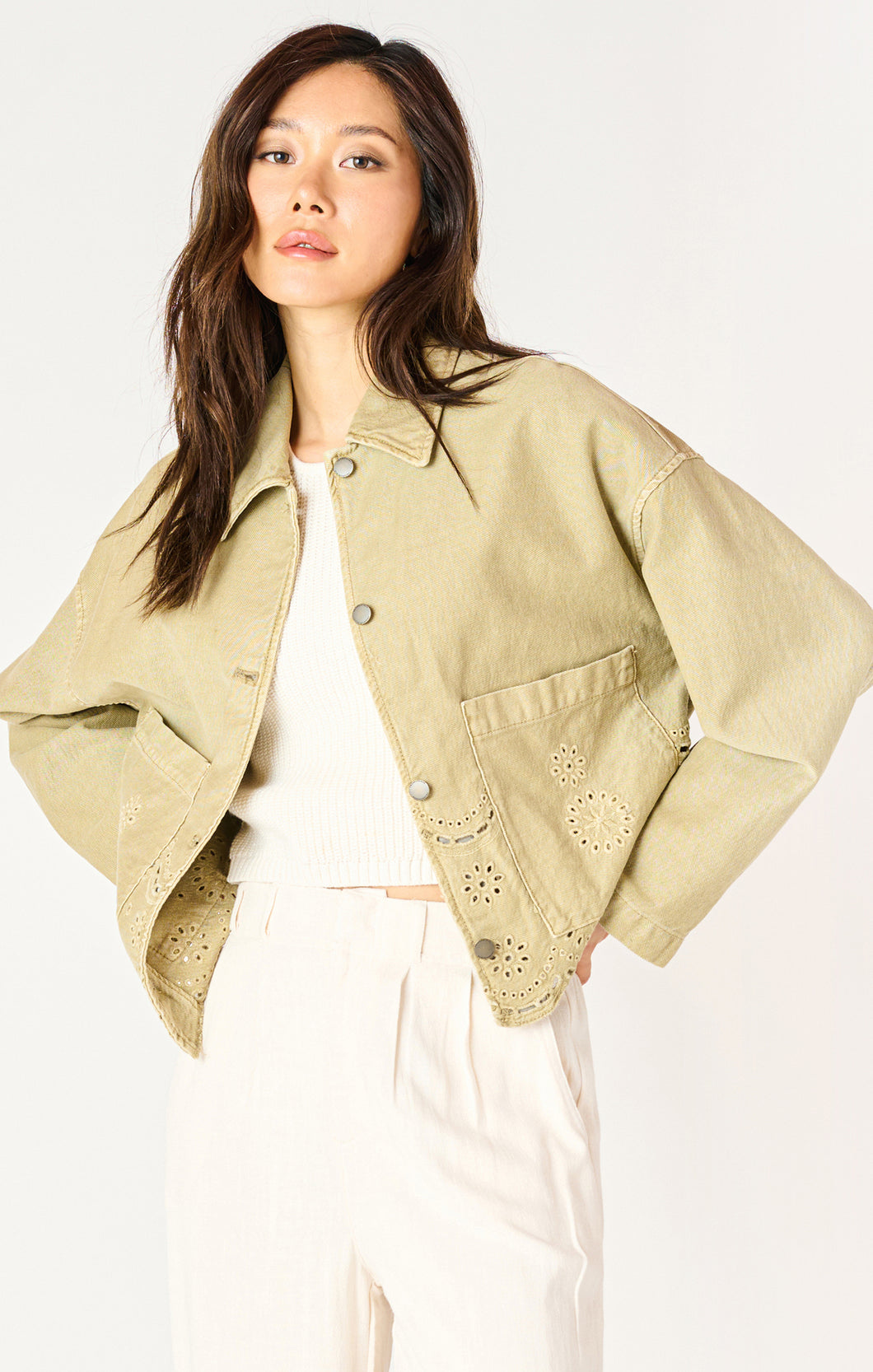Olivia Scalloped Jacket