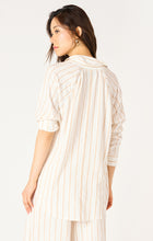 Load image into Gallery viewer, Madeline Striped Linen Top
