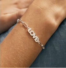 Load image into Gallery viewer, P.S I Love You Love Bracelet Silver
