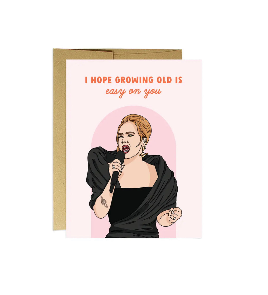Adele Birthday Card