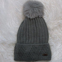Load image into Gallery viewer, Faux Fur Lined Pom Hat
